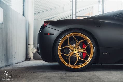 AG Luxury Wheels - Ferrari 458 AGLuxury AGL56 Monoblock Forged Wheels