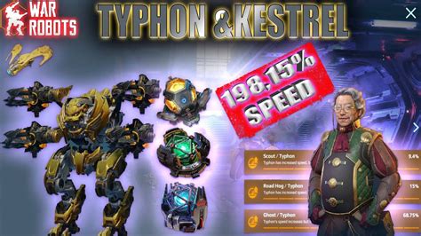 War Robots TYPHON KESTREL 198 15 SPEED ALL THE TIME YouTube