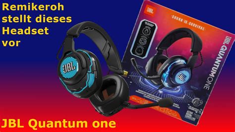 Jbl Quantum One Gaming Headset Unboxing Test Fazit Youtube