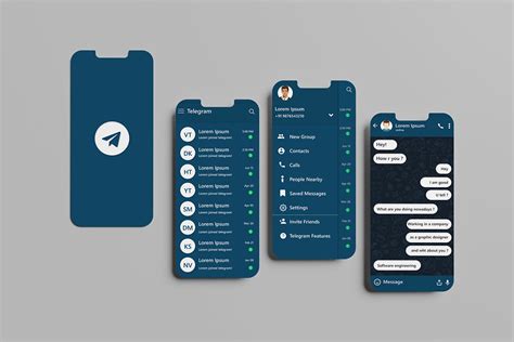 🔰telegram App Ui Design🔰 On Behance