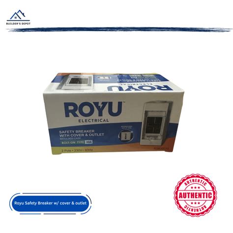 Royu Safety Breaker With Cover And Outlet Lazada Ph