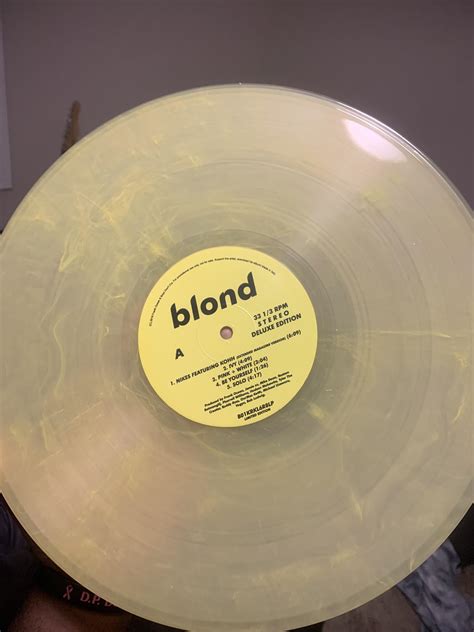 Frank Ocean Blond Vinyl Music