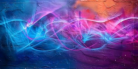 Abstract Wall Graffiti Texture With Street Art Scribbles And Spray