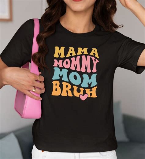 Mothers Day Custom T Shirt Custom Hand Made Tee T For Mother Etsy