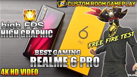 Realme 6 Pro Gaming Test Realme 6 Pro Free Fire Test In Custom Room