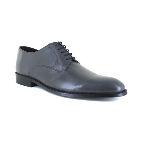 Derby Homme J Bradford Cuir Noir JB LIAM Gris Cdiscount Chaussures