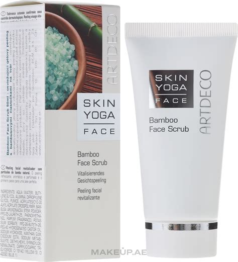 Bamboo Face Scrub Artdeco Skin Yoga Face Bamboo Face Scrub Makeup Ae