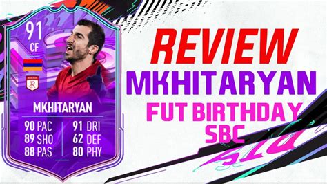 MKHITARYAN SBC TREMENDO PEPINO DE CARTA REVIEW MKHITARYAN FUT