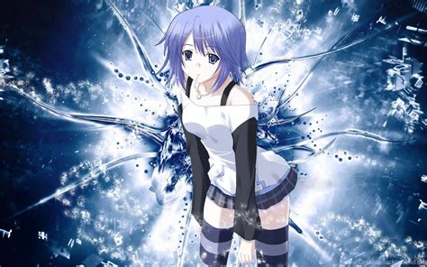 Rosario Vampire Hd Wallpapers Mizore Shirayuki Rosario Vampire