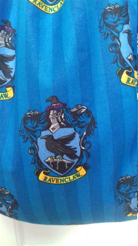 Harry Potter Drawstring Bag Ravenclaw Etsy