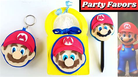 Diy How To Make Super Mario Party Favors Fun And Easy Ideas Youtube