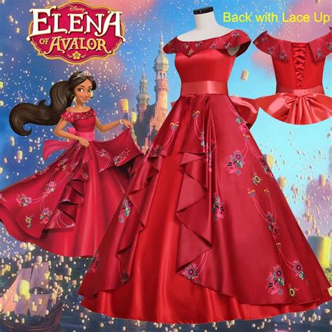 Custom Made Elena Princess Fancy Dress Elena Of Avalor Cosplay Dress Adult Women Ball Gown Party