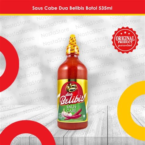 Jual Dua Belibis Sambal Cabe Belibis Chili Sauce Saus Cabe Botol