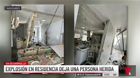 Explosión Por Escape De Gas En Una Residencia Deja Una Mujer Herida