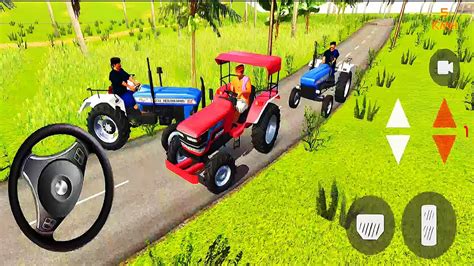 Indian Tractor Driving 3d Indian Tractor Farming Simulator Android Gameplay 58 Youtube