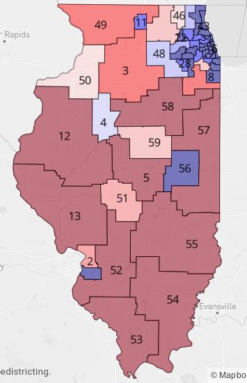 Illinois state senate and state house : r/DavesRedistricting