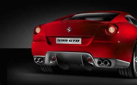 Car Logo Wallpapers Cool Red Ferrari 599 Gtb Fiorano Wallpapers Hd