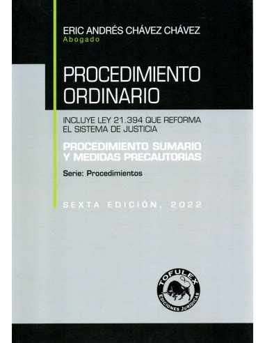 PROCEDIMIENTO ORDINARIO SUMARIO Y MEDIDAS PRECAUTORIAS