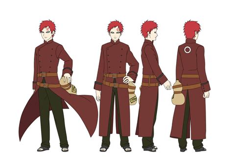 Gaara Haruno/Kamikaze (32) Outfit 1 Color by SunakiSabakuno on DeviantArt