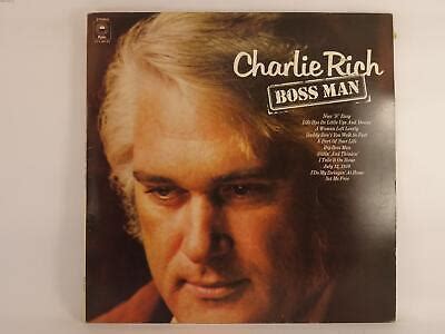 Charlie Rich Boss Man Track Lp Picture Sleeve Cbs Ebay