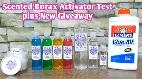 Borax Activator Test Scented Diy Slime Philippines Slime Activator