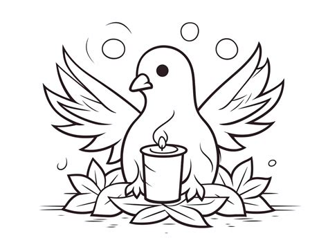 Holy Spirit Ts Coloring Sheet Coloring Page