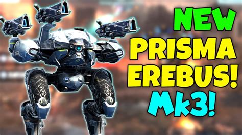 New Laser Sniper Erebus Prisma Mk War Robots Update Live Server