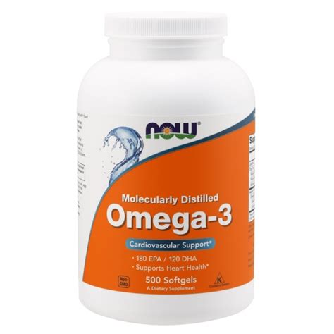 Omega Molecularmente Destilado Softgels Eco Supplements