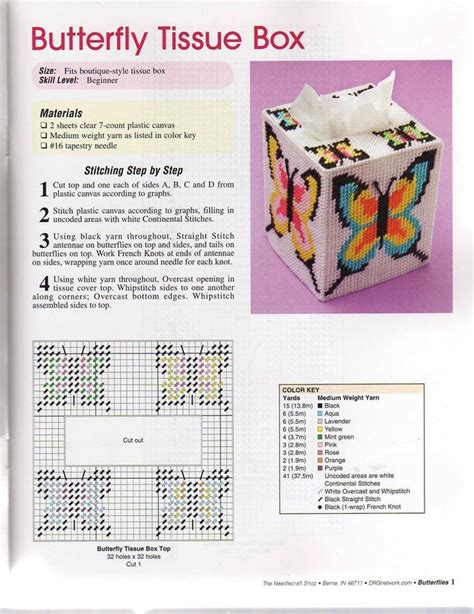 Pin By Carol Beza On Butterflies 2 Comp Bks Plastic Canvas Tissue Boxes Plastic Canvas