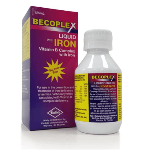 Becoplex Multi Vitamin Iron Syrup 125ml