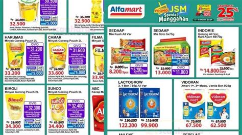 Promo Sembako Di Jsm Alfamart Indomaret Superindo Maret