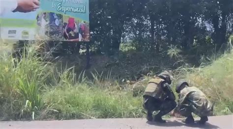 EN OPERATIVO EL EJÉRCITO NACIONAL DESACTIVA ARTEFACTOS EXPLOSIVOS Y