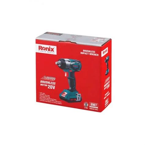 Ronix Model 8907 Cordless Tools 20v High Torque Brushless Motor 1 2