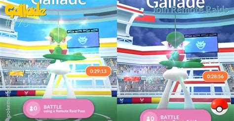 Gallade Raids Pogo Guide