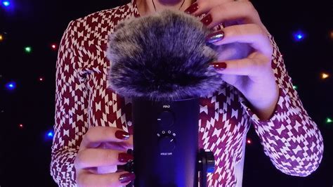 Asmr Slow And Gentle Scratching All Over The Microphone Fluffy