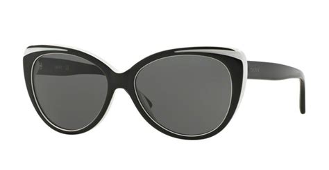 Dkny Ody4125 Black And White Cat Eye Sunglasses White Cat Eye Cat