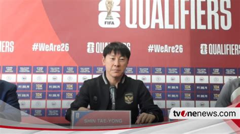 Shin Tae Yong Ungkap Kabar Buruk Timnas Indonesia Mengalami 2 Masalah