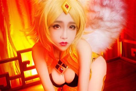 来和妲己玩耍吧！《王者荣耀》妲己的cosplay 欣赏