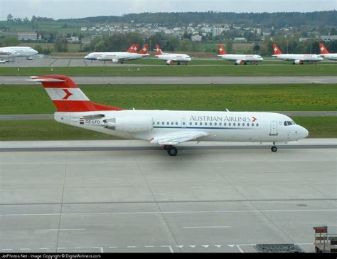 OE LFO Fokker 70 Austrian Airlines DigitalAirliners JetPhotos