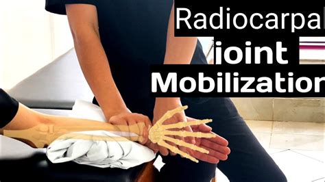 Wrist Joint Mobilization Distraction Dorsal Volar Radial Ulnar