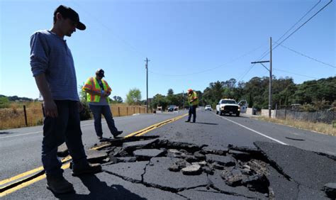 El Mayor Terremoto Al Norte De California En A Os Causa Heridos Y