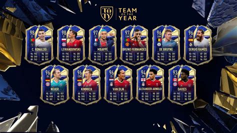 Ste Es El Team Of The Year De Fifa Ultimate Team Fifantastic