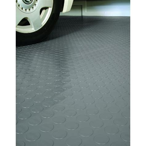 G Floor 75 Mil Coin 10 X 24 Slate Grey Parking Pad Garage Flooring Coverprotector Walmart