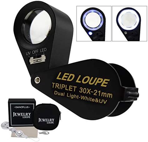 Amazon Lupas De Joyer A De Lupa Led Uv In Lente Trillizo