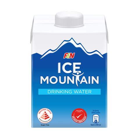 Ice Mountain Drinking Water 12x500ml Tetra Pak