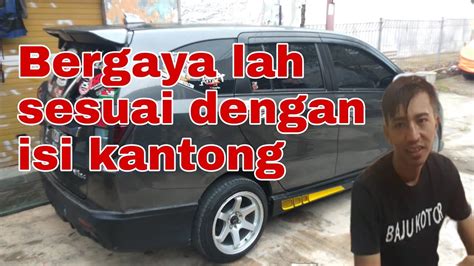 Tutorial Otomotif Cara Pasang Wide Body Body Kit Sigra Calya Yang