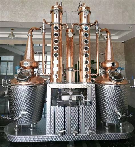 Distiller Distillery Equipment Copper Still Distillery For Whiskey