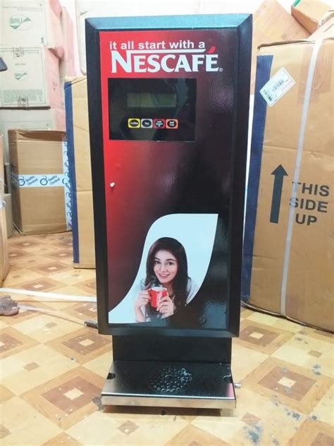 Stainless Steel Nescafe Coffee Vending Machines For Offices Model