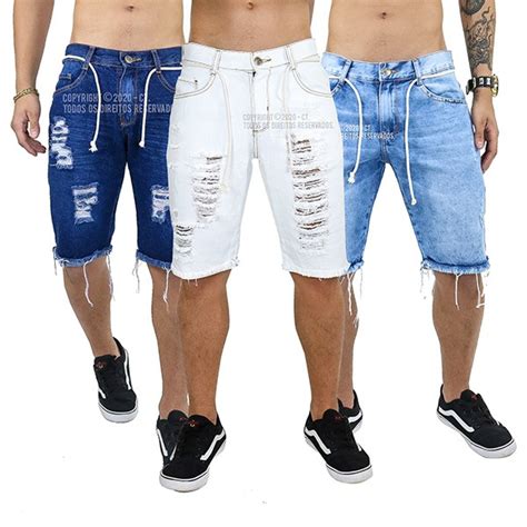 Short Jeans Rasgado Masculino Preto Ubicaciondepersonas Cdmx Gob Mx