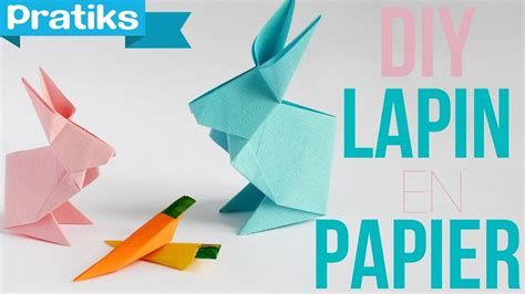 Origami Comment Faire Un Lapin En Papier YouTube